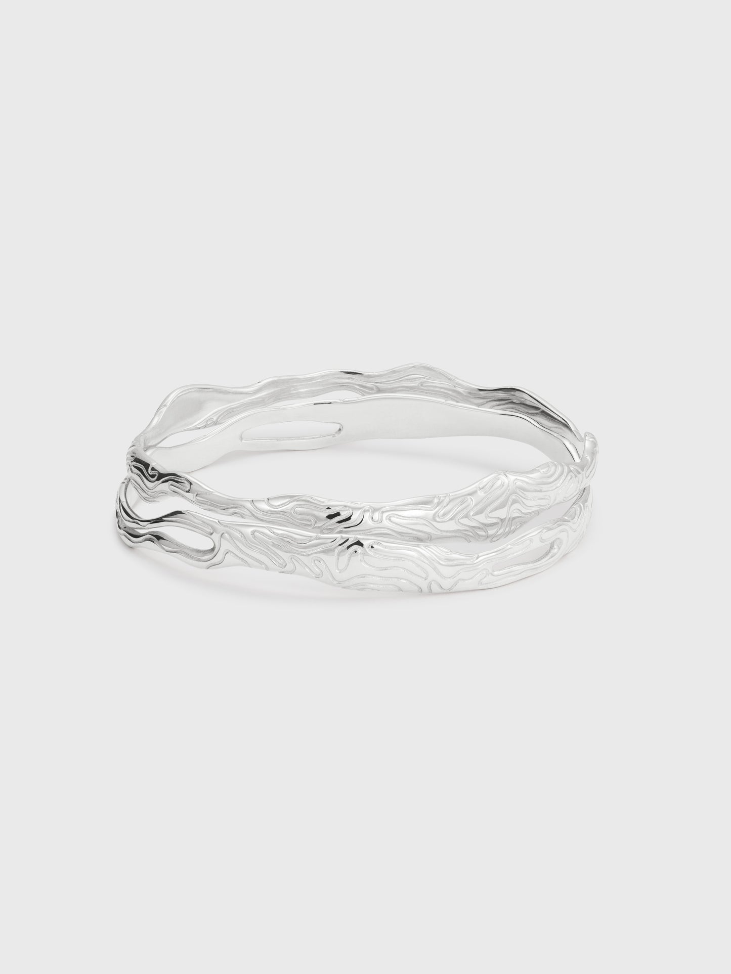 Thin Globe Bangle (x2)