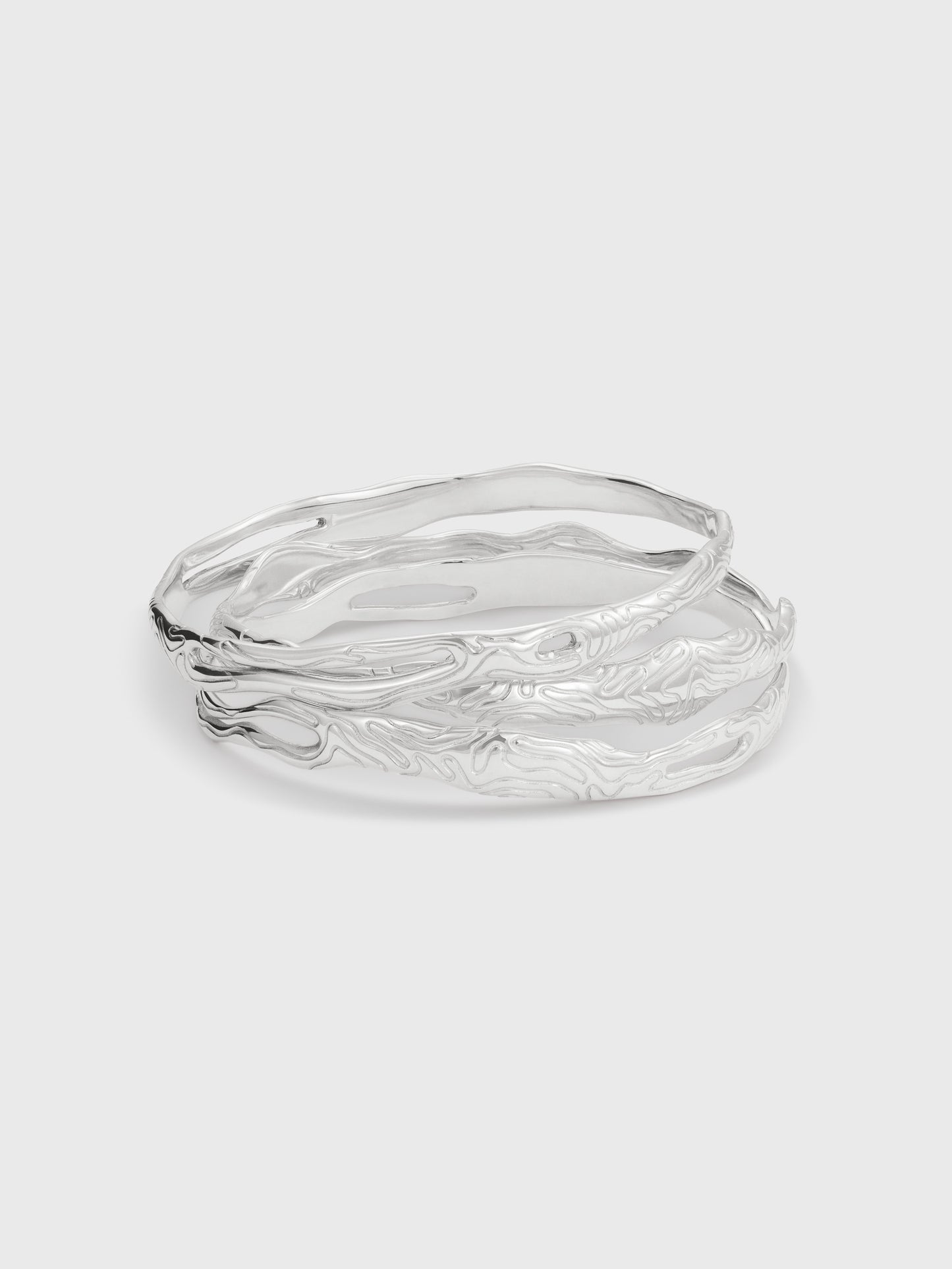 Thin Globe Bangle (x3)
