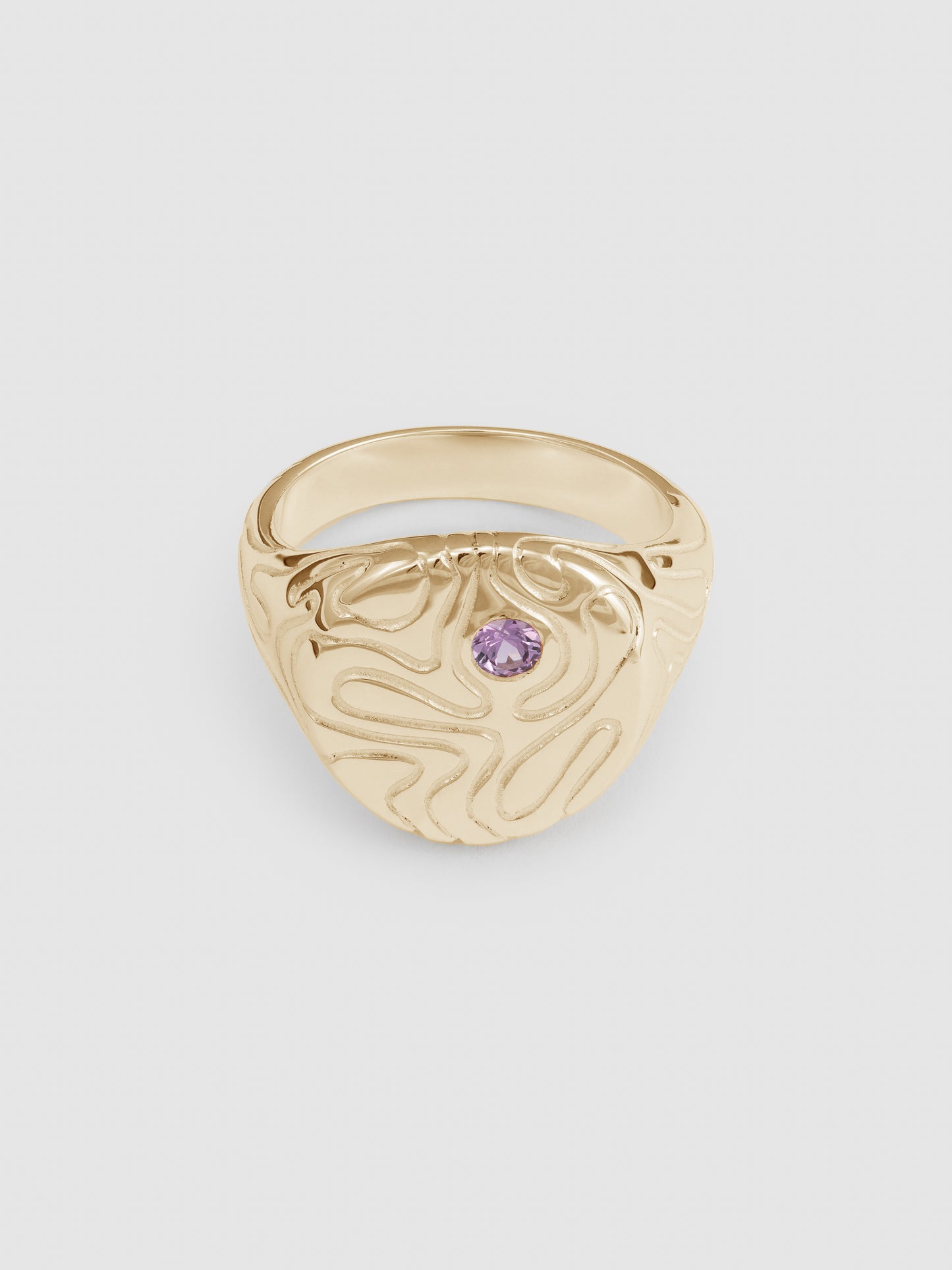 Globe Signet Purple