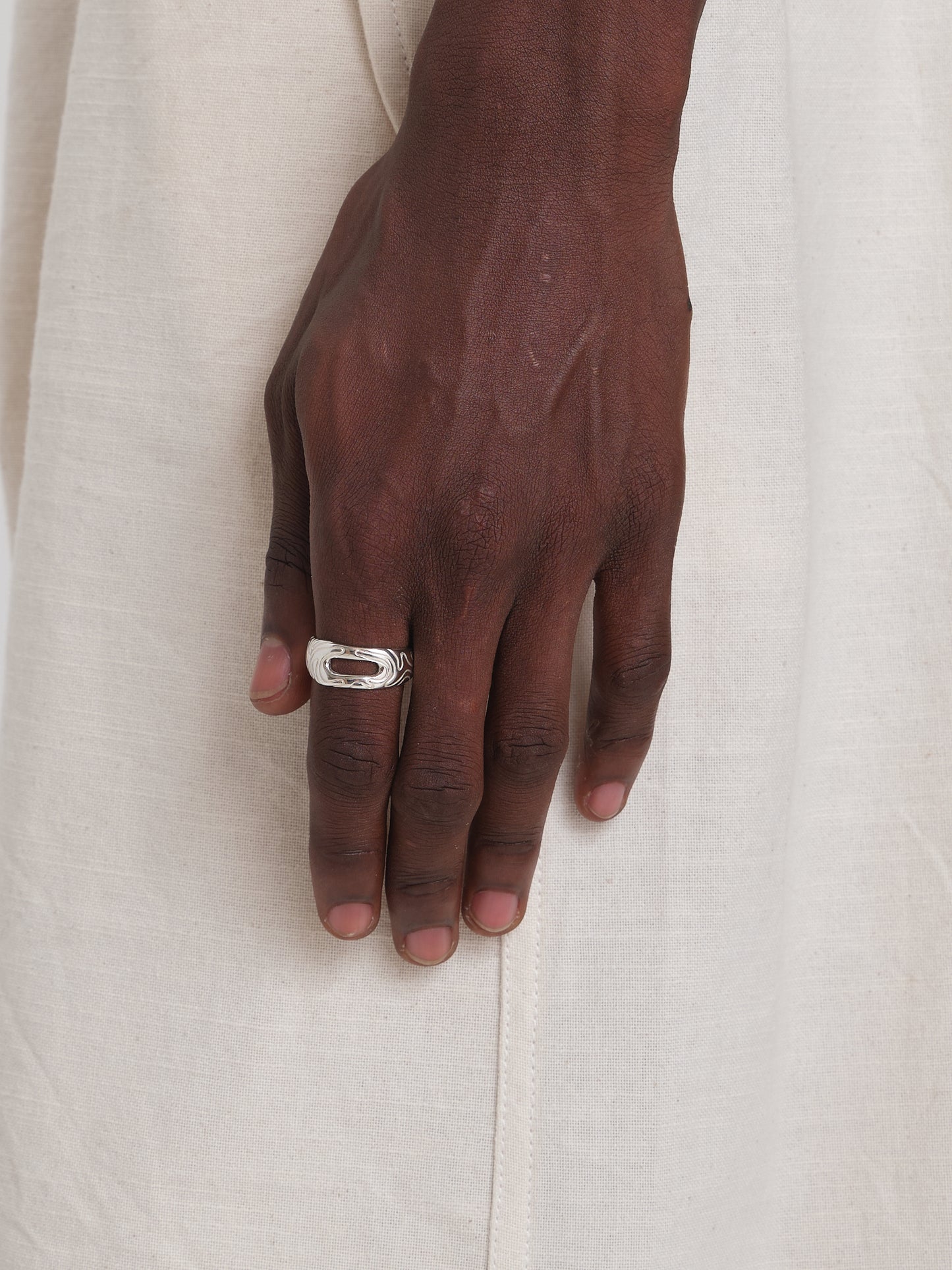 Thin Globe Ring