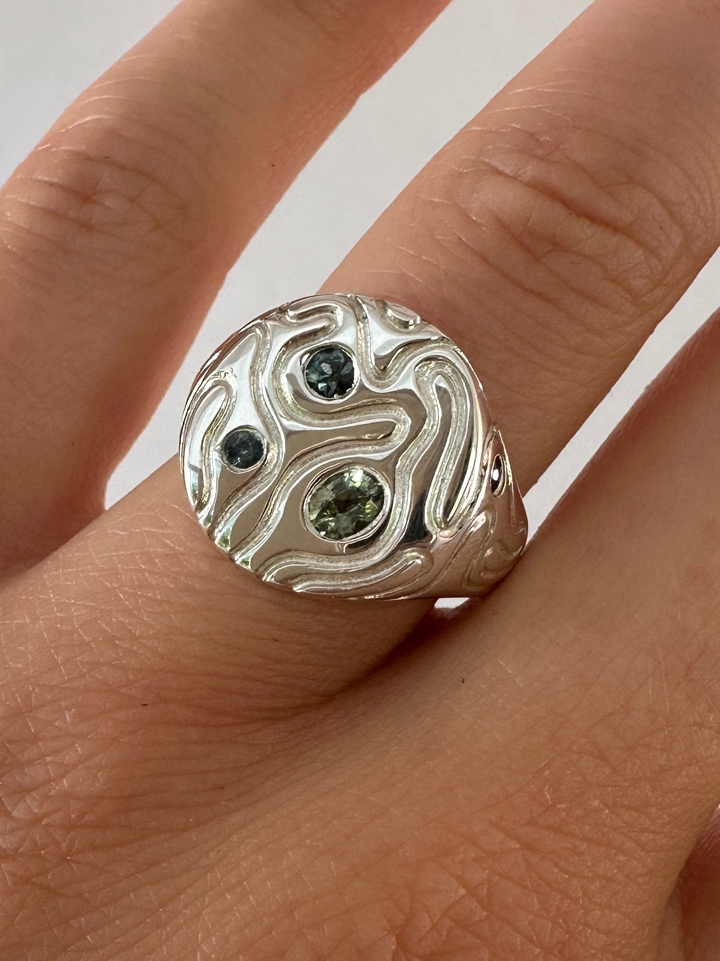 Handmade Globe Rings For Men & Women | octi Jewellery