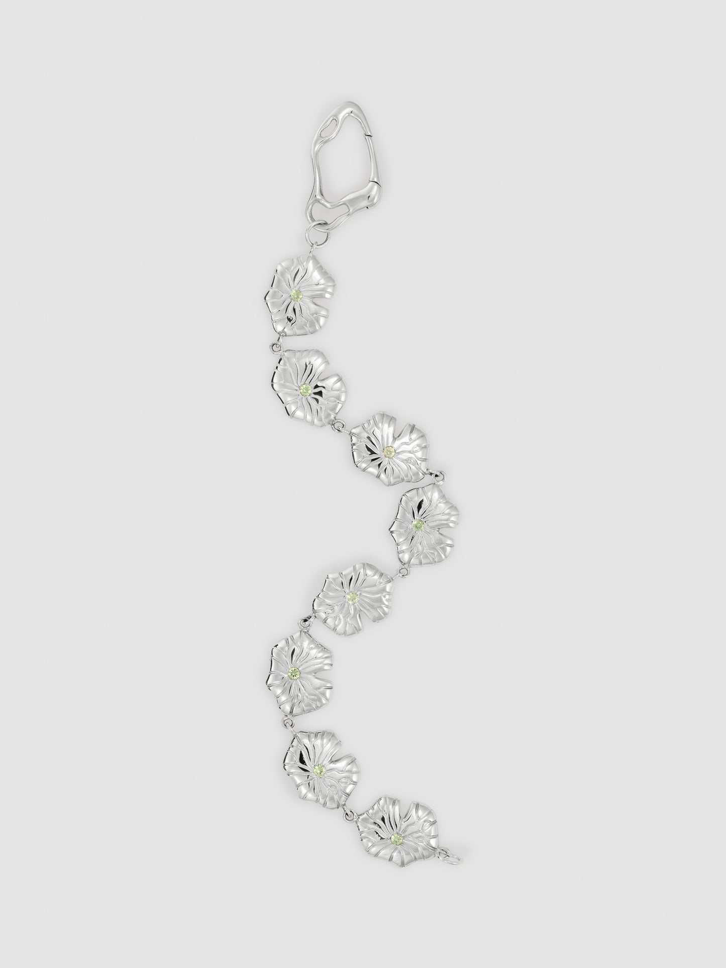 Water Lily Chain Bracelet