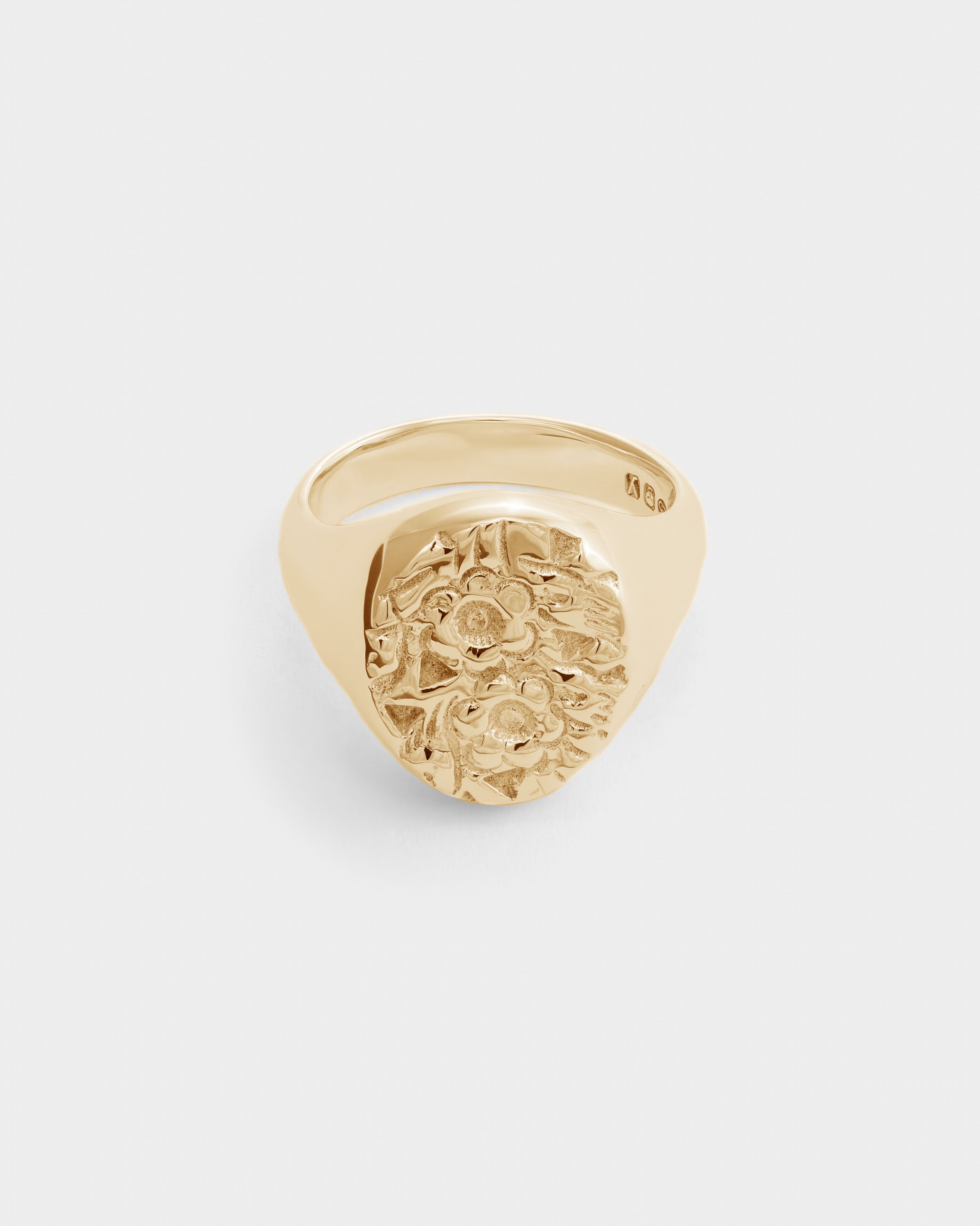 Flora Signet Ring