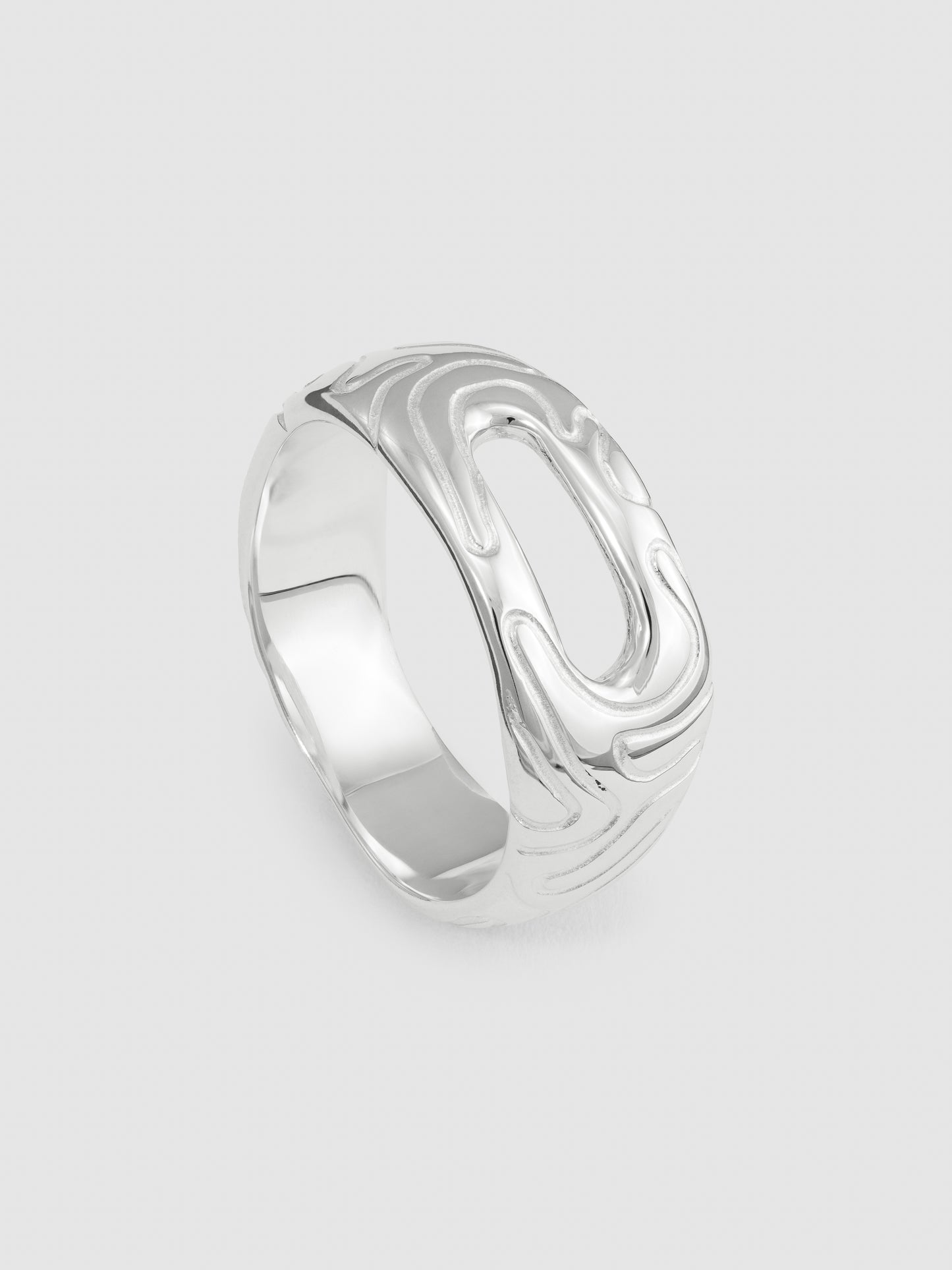 Thin Globe Ring